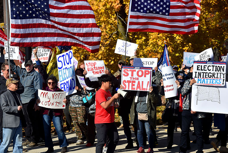 Протесты в США