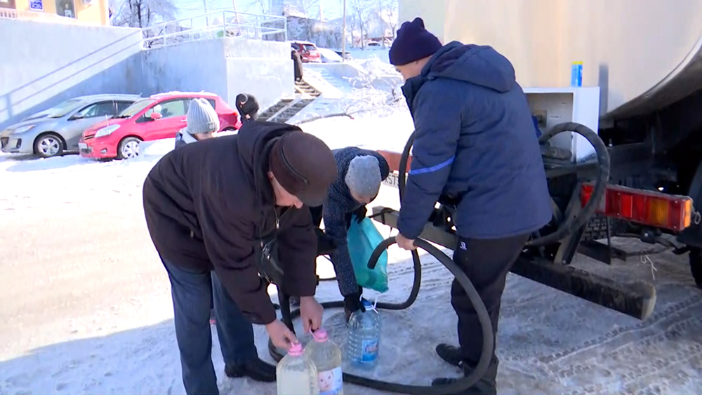 Разлив воды в Приморье