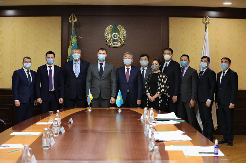 Украинские делегаты прибыли в Казахстан