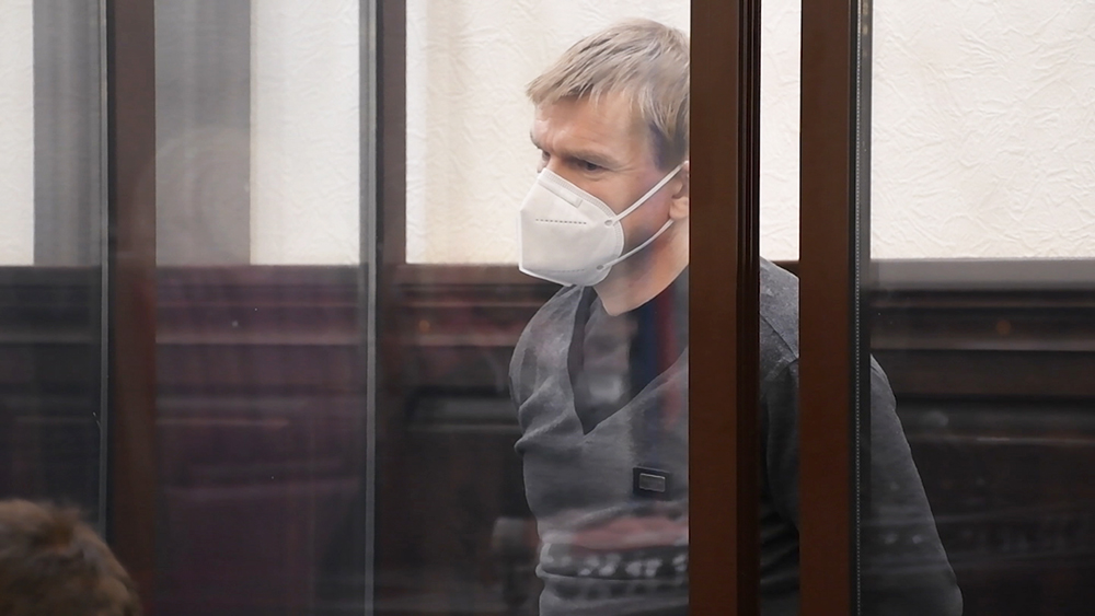 Вячеслав Вишневский в зале суда