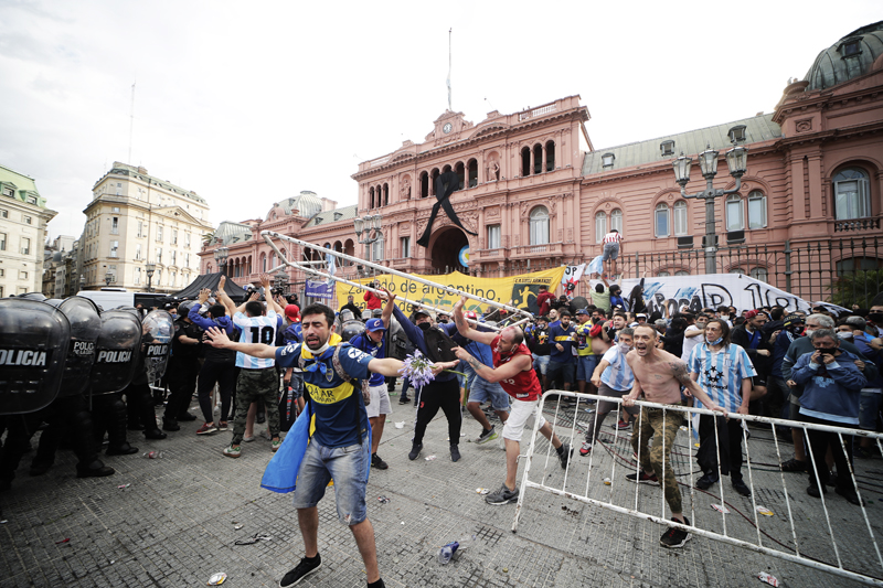 Беспорядки в Аргентине 