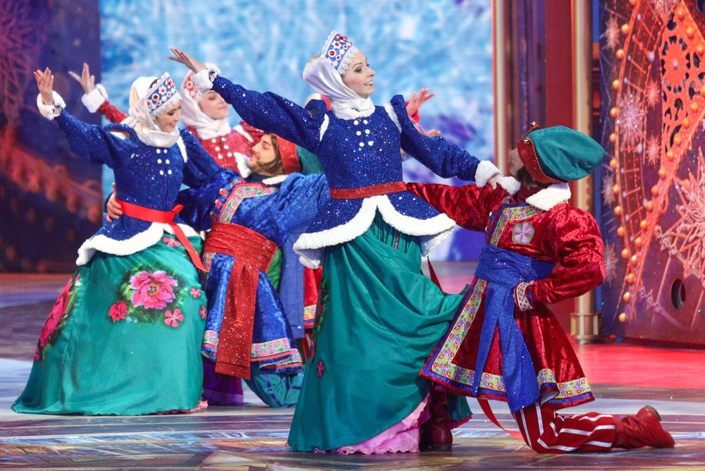 Репетиция новогоднего спектакля в Кремлевском дворце