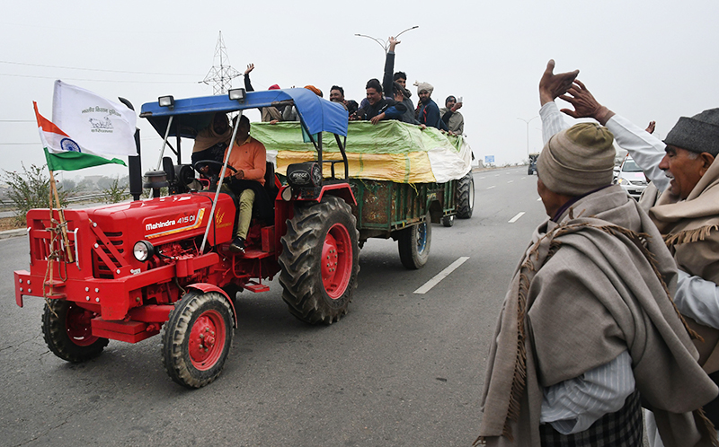 Протесты фермеров в Индии