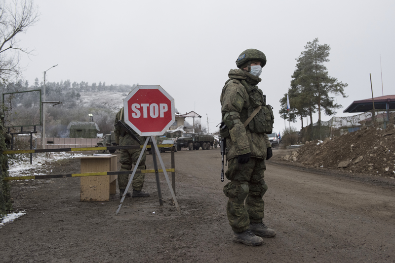 Российские миротворцы в Нагорном Карабахе 