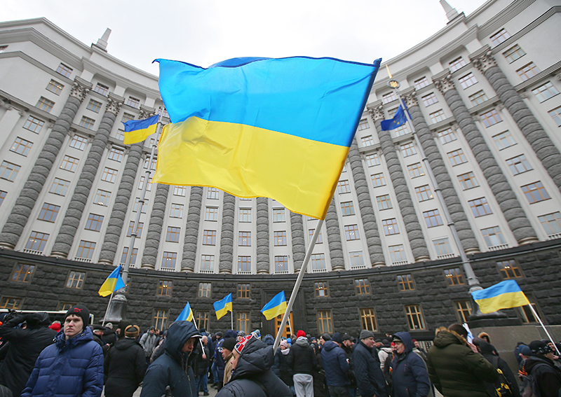Протесты на Украине
