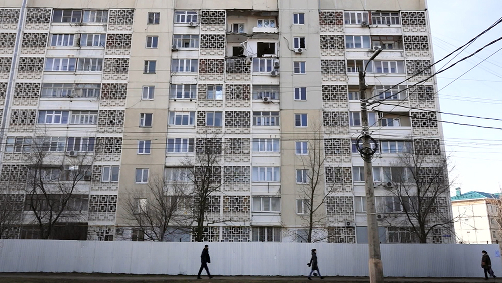 Последствия взрыва газа в Элисте