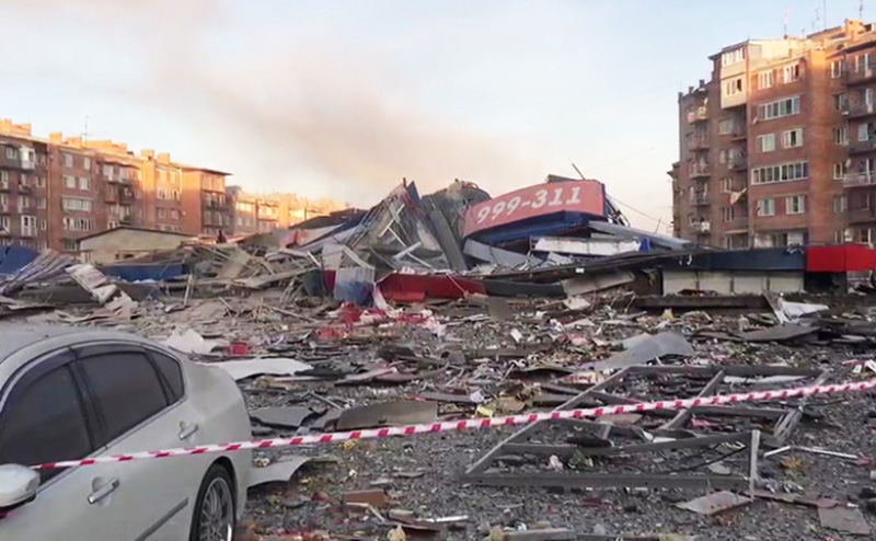 Взрыв во Владикавказе