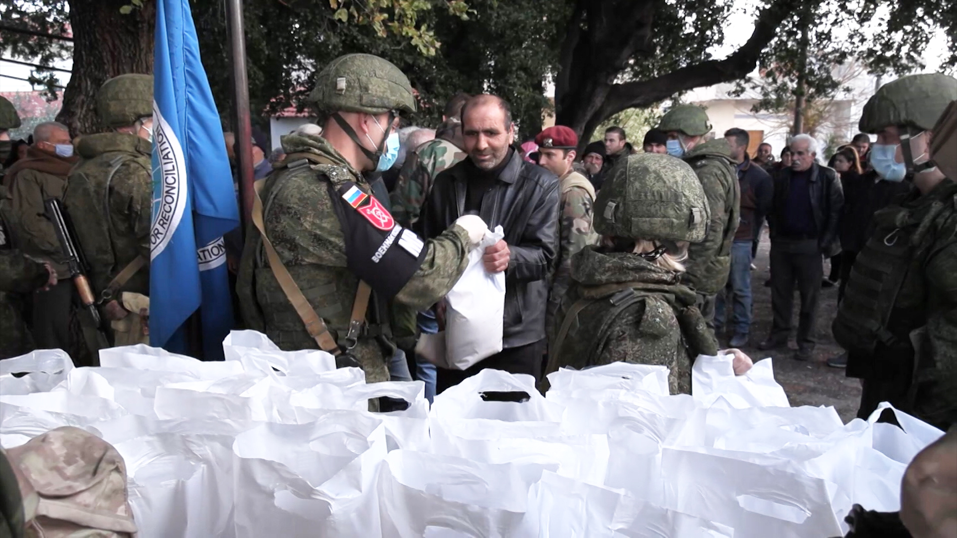 Гуманитарная помощь жителям Сирии