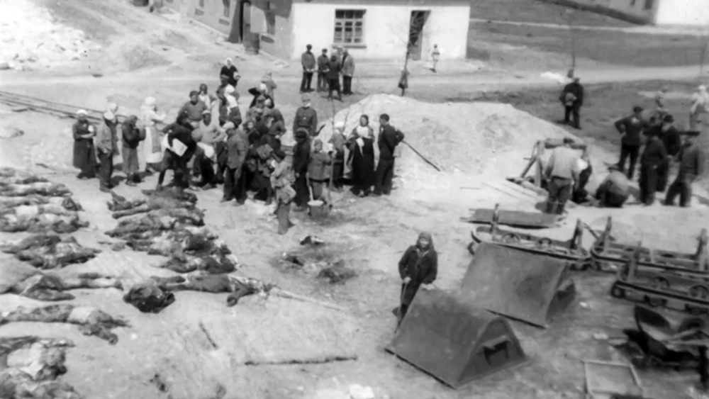 Погибшие узники немецкого концлагеря в годы Великой Отечественной войны
