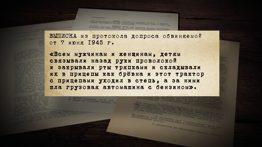 Рассекреченные документы ФСБо зверствах фашистов в Крыму