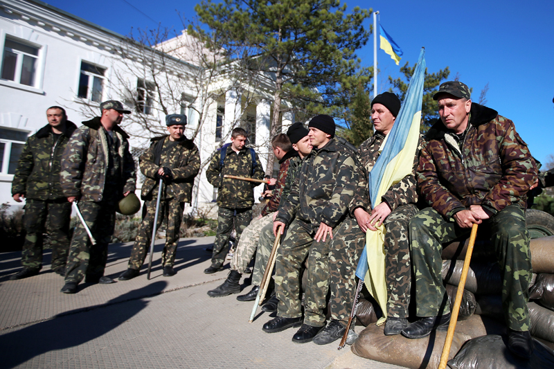 Украинские военнослужащие