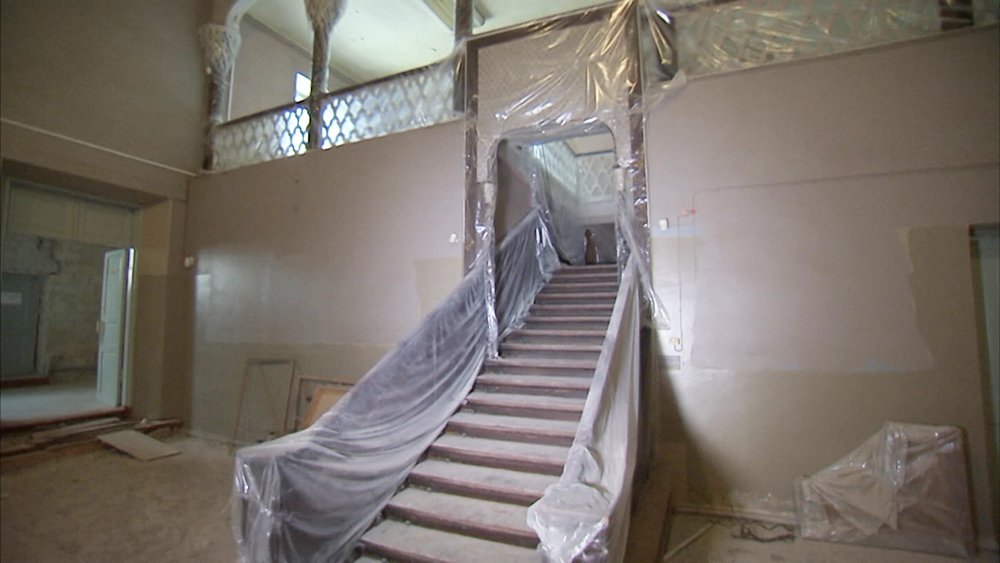 Реконструкция в галерее Айвазовского в Феодосии