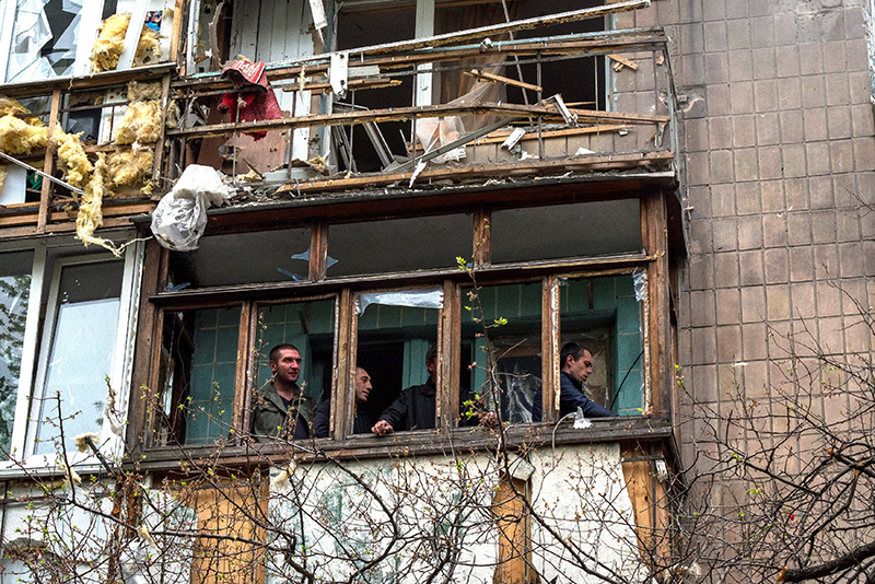 Боевые действия на юго-востоке Украины 