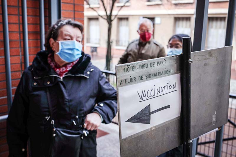 Вакцинация от коронавируса в Европе