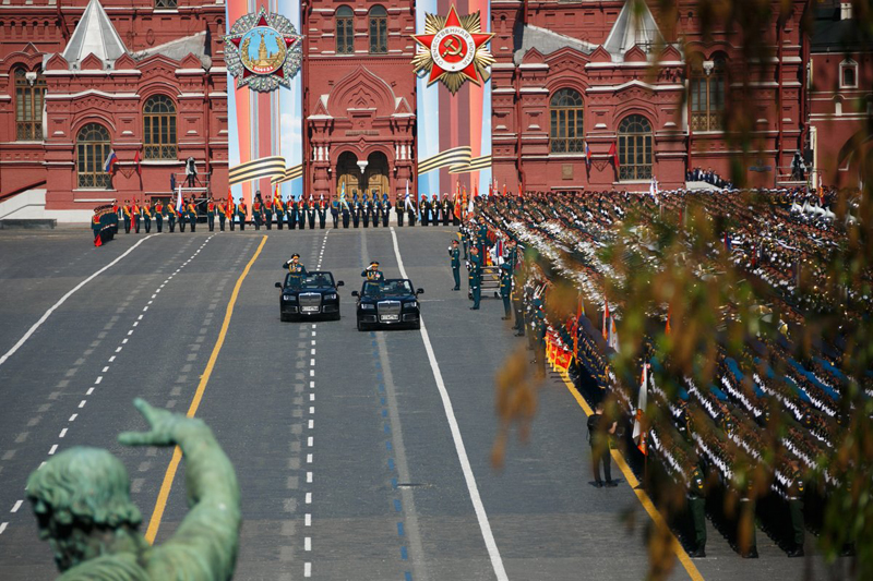 Парад Победы на Красной площади 