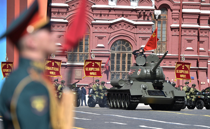 Парад Победы на Красной площади 