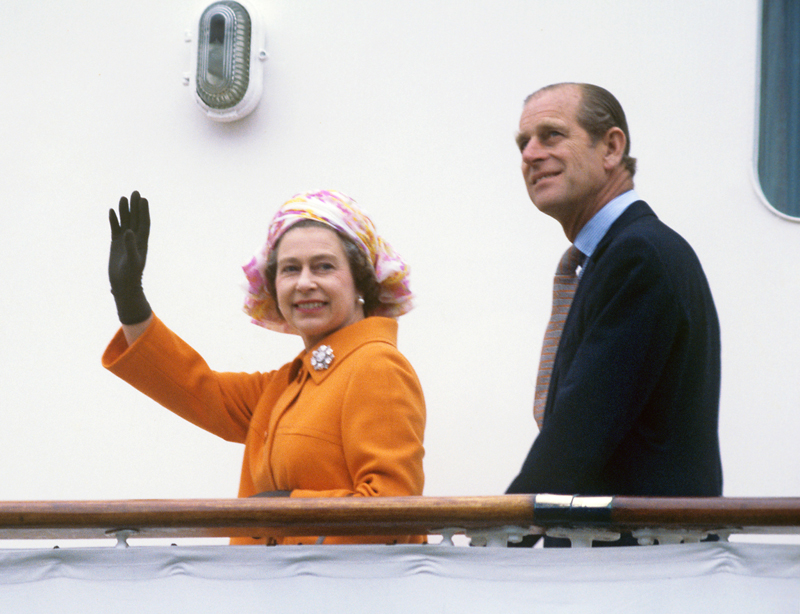 Принц Филипп и Елизавета II
