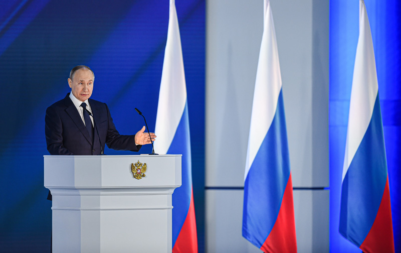 Ежегодное послание президента России Владимира Путина Федеральному Собранию