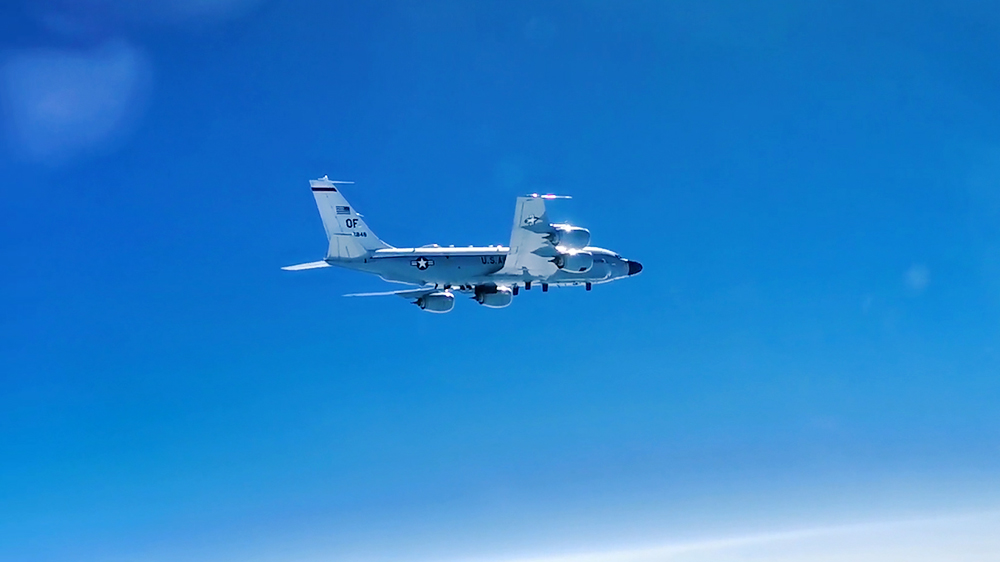 Самолет-разведчик Boeing RC-135