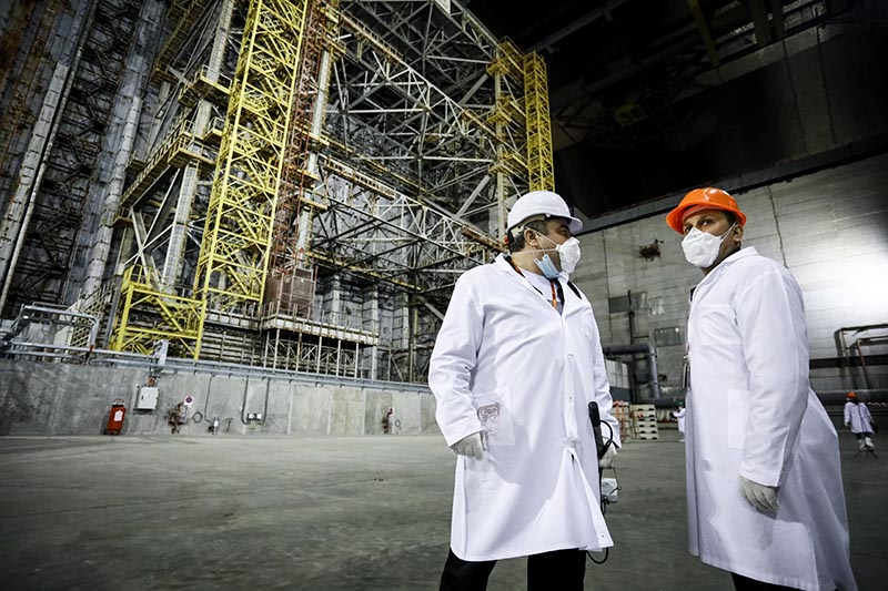 Четвертый энергоблок Чернобыльской АЭС