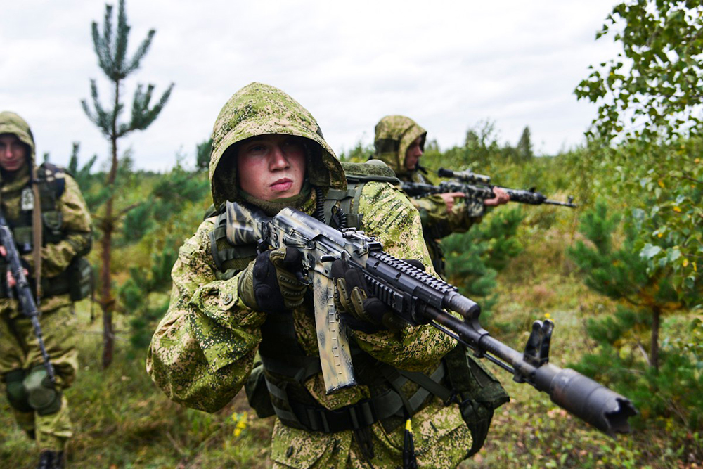 Военнослужащие армии России