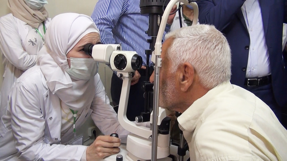 Офтальмологический центр в Сирии