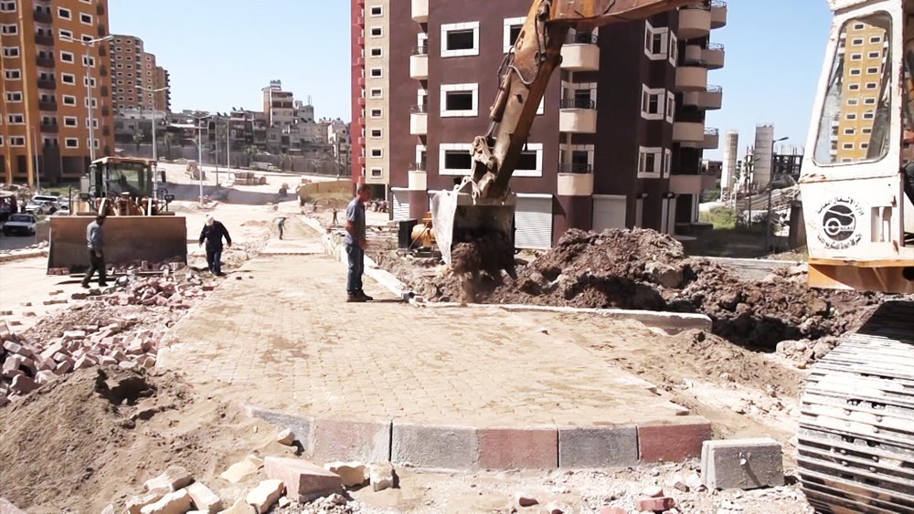 Строительство жилых домов в Сирии