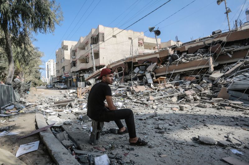 Разрушения в Секторе Газа