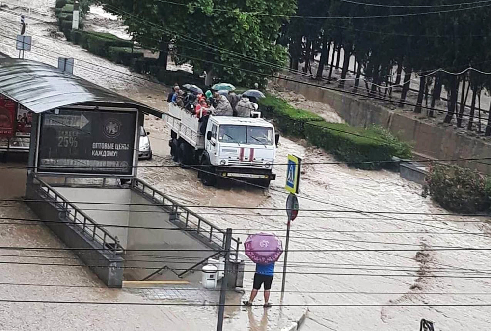 Наводнение в Крыму