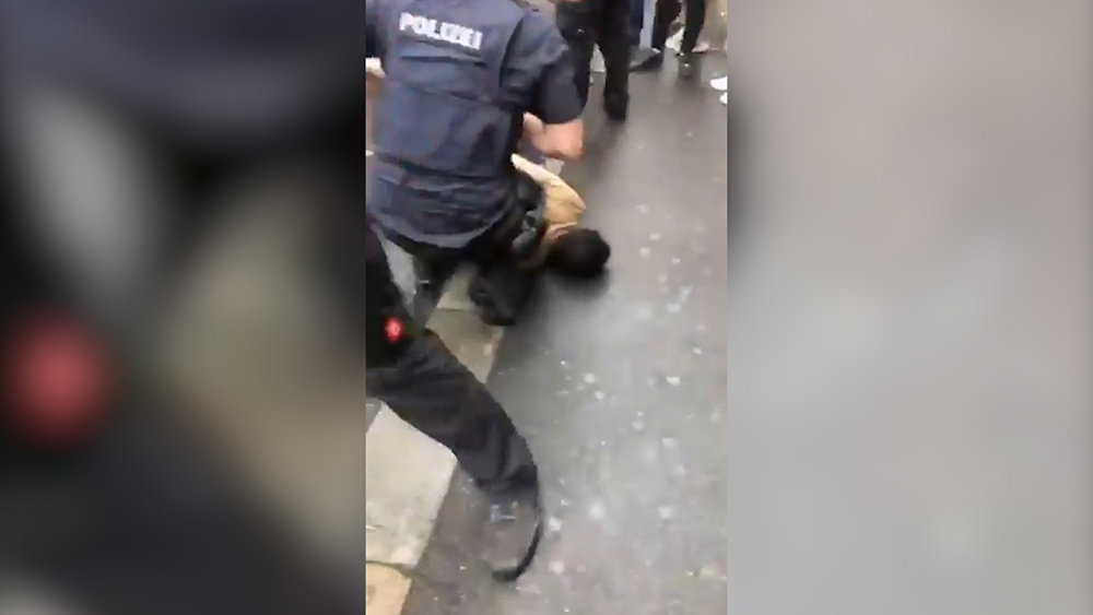 Полиция Германии задерживает преступника