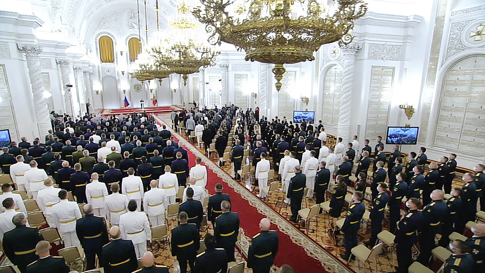 Зал приемов в кремле