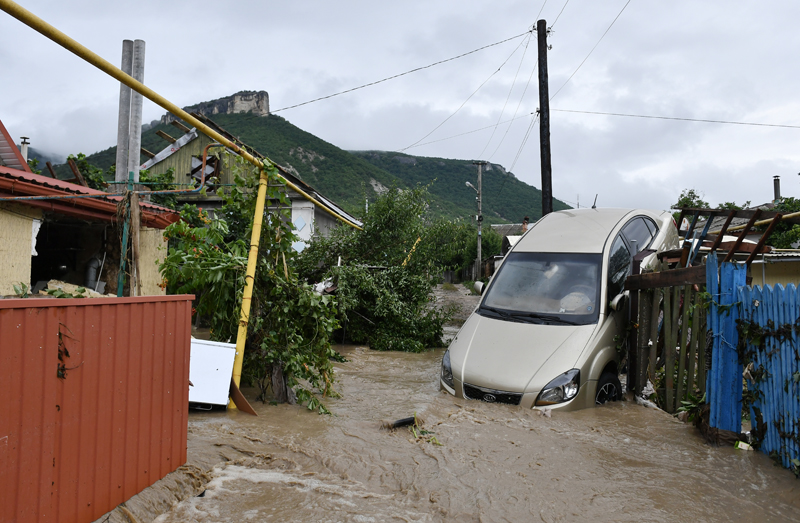 Подтопления в Бахчисарайском районе Крыма