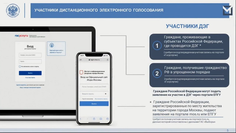 Презентация ЦИК о дистанционном электронном голосовании