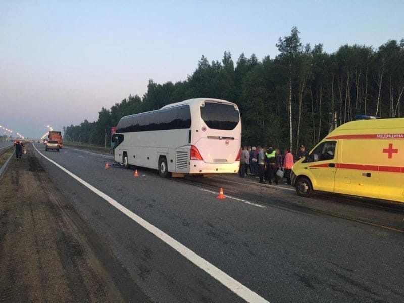 ДТП с автобусом во Владимирской области