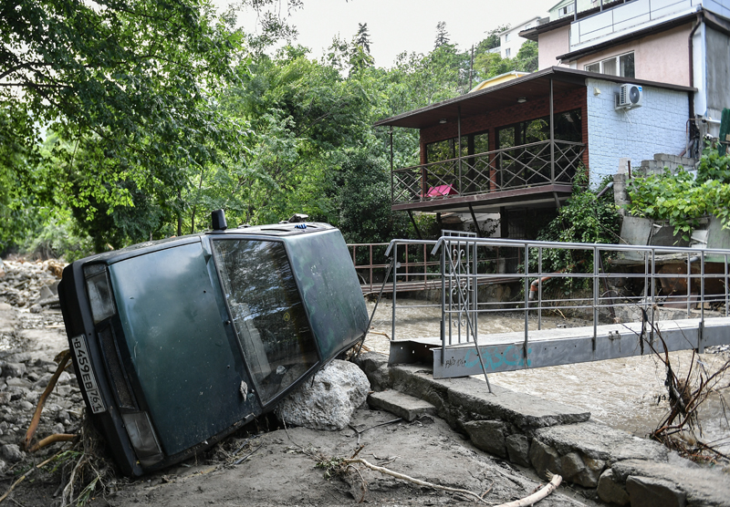Наводнение в Крыму