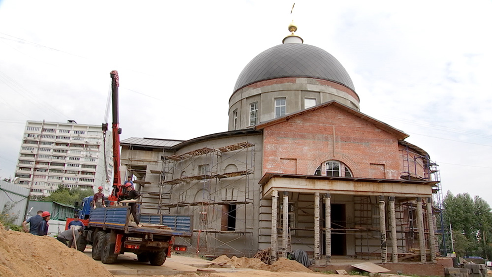 Строительство нового храма