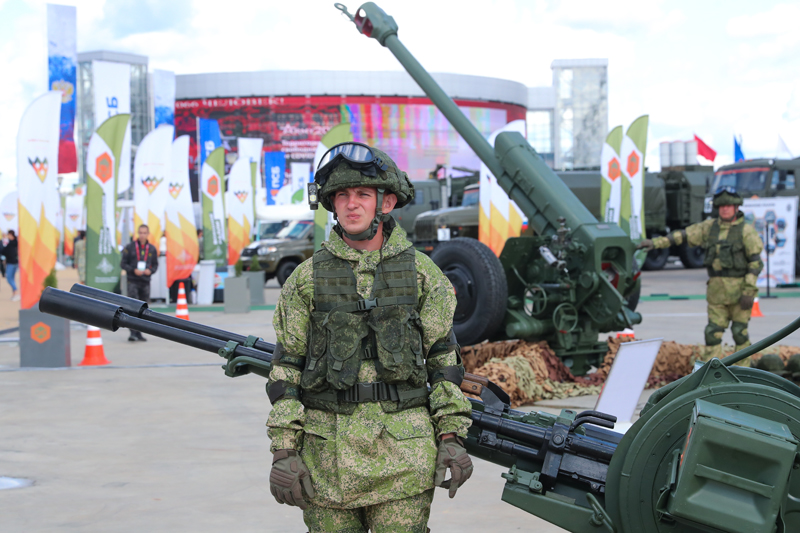 Открытие международного военно-технического форума "Армия-2021" в Подмосковье