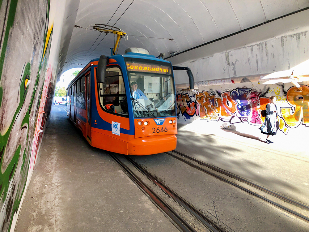 Трамвайный тоннель в Сыромятническом проезде