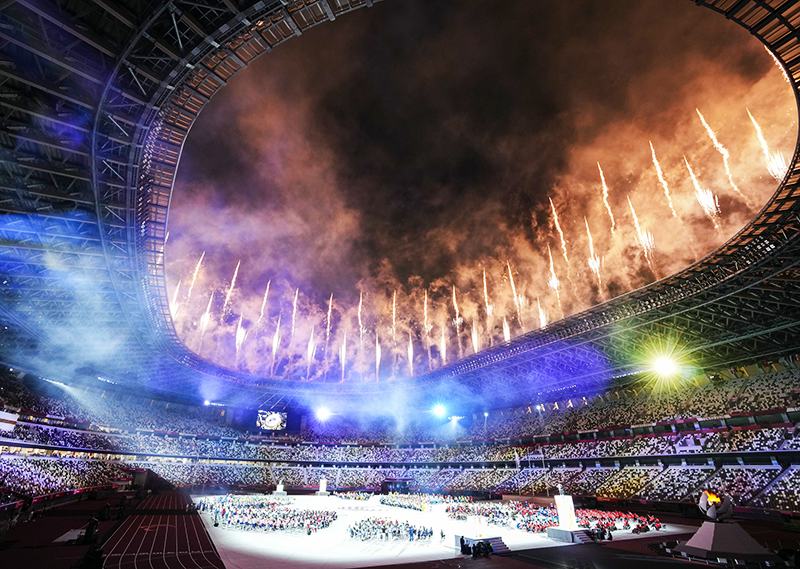 Церемония закрытия Паралимпийских игр в Токио