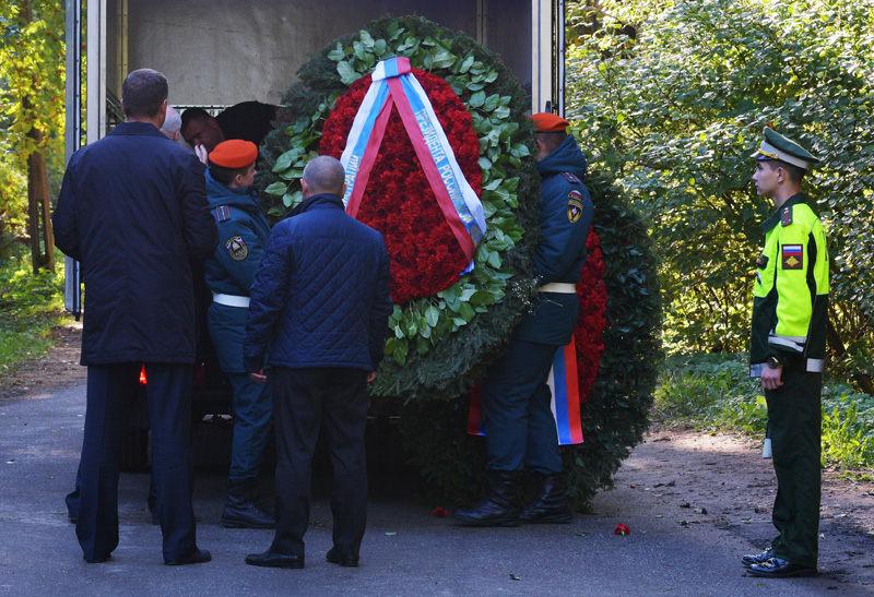 Похороны зиничева в санкт петербурге