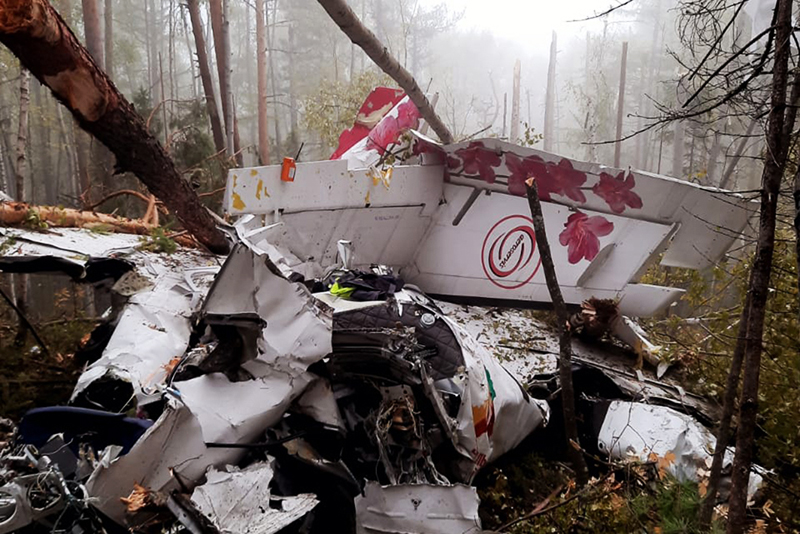  Крушение самолета L-410 в Иркутской области