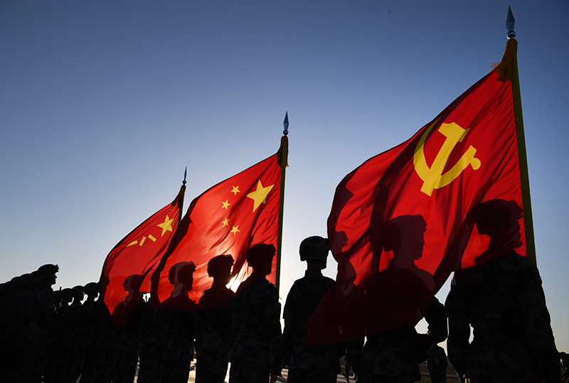 Военнослужащие армии Китая