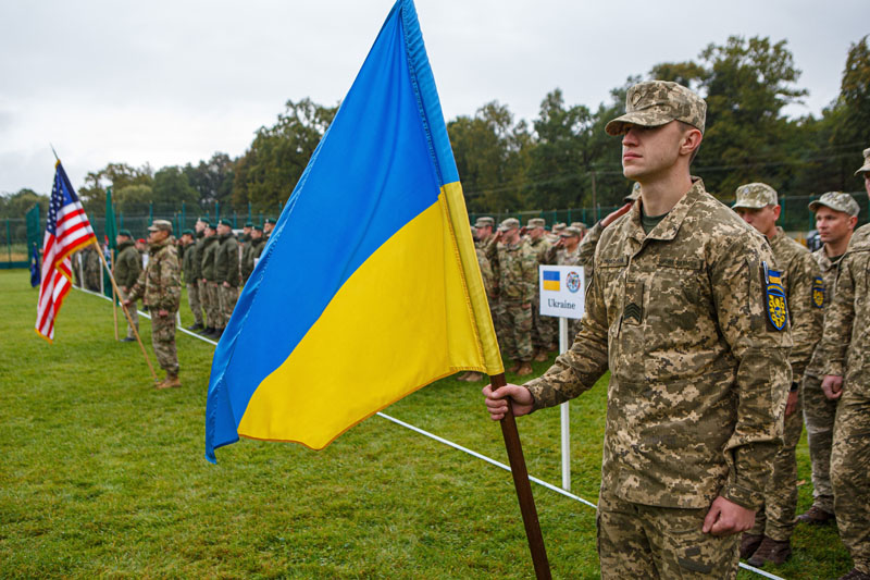 Военные учения на Украине 