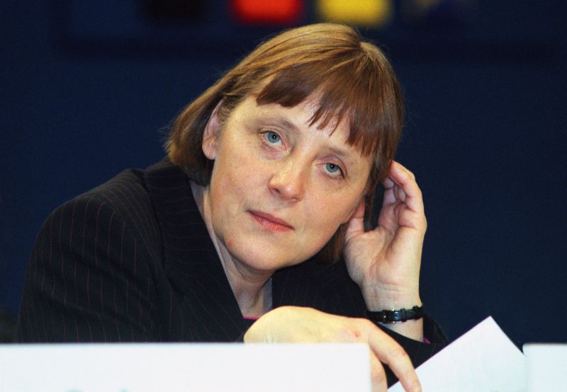 Ангела Меркель в 2000 году