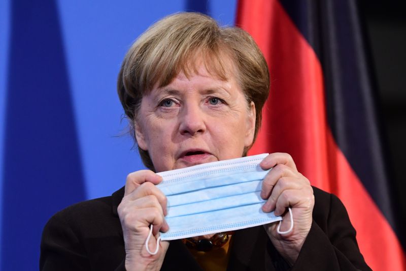 Ангела Меркель в 2021 году