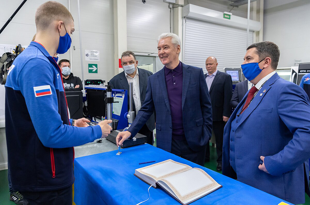 Сергей Собянин посетил технопарк