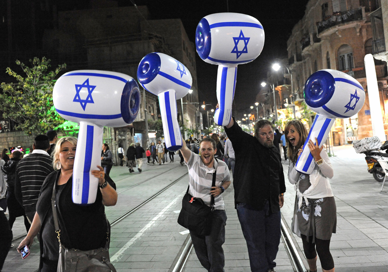 Туристы в Израиле 