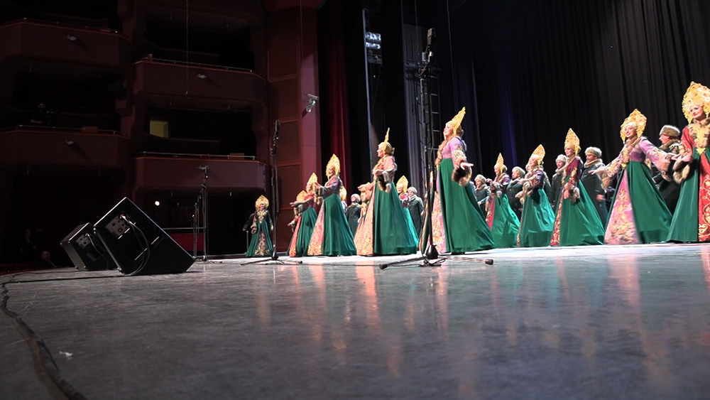 Концерт Сибирского народного хора в Сирии