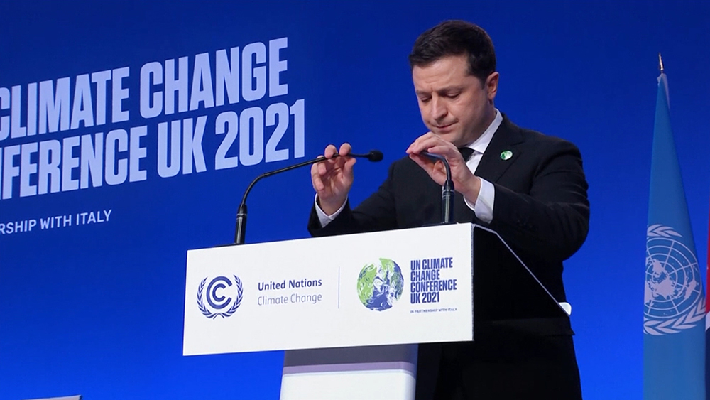 Владимир Зеленский на климатическом саммите