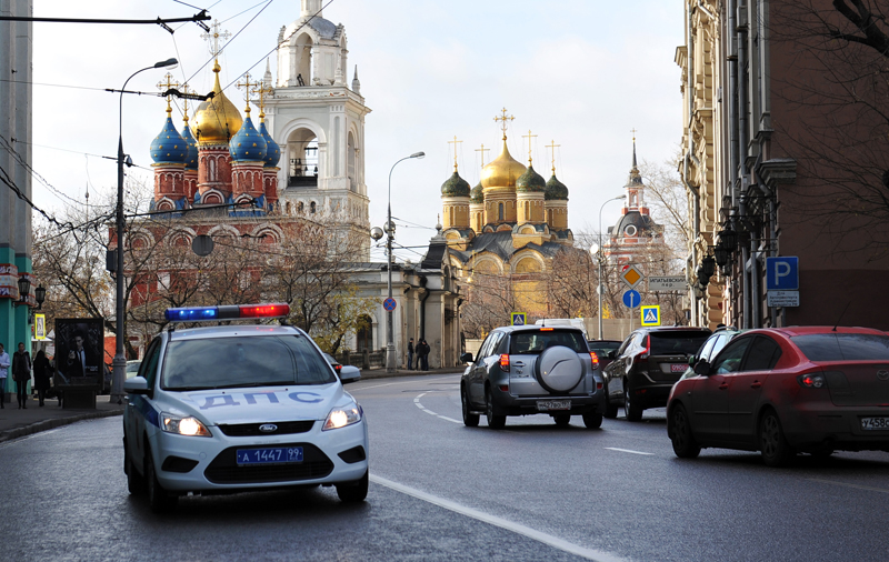 Ограничение скорости в Москве 